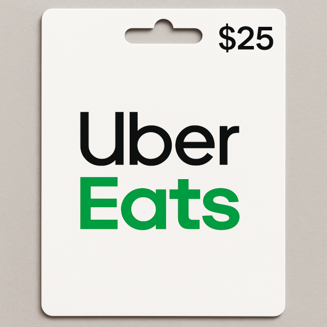 $25 Uber Eats Gift Card